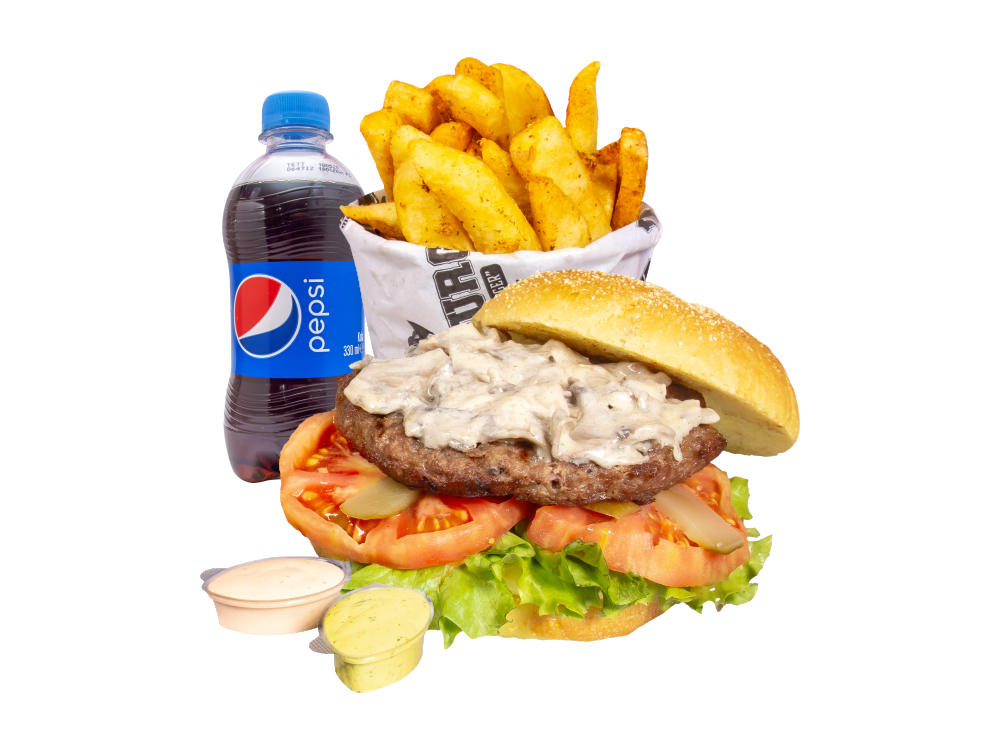 MUSHROOM BURGER